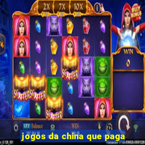 jogos da china que paga